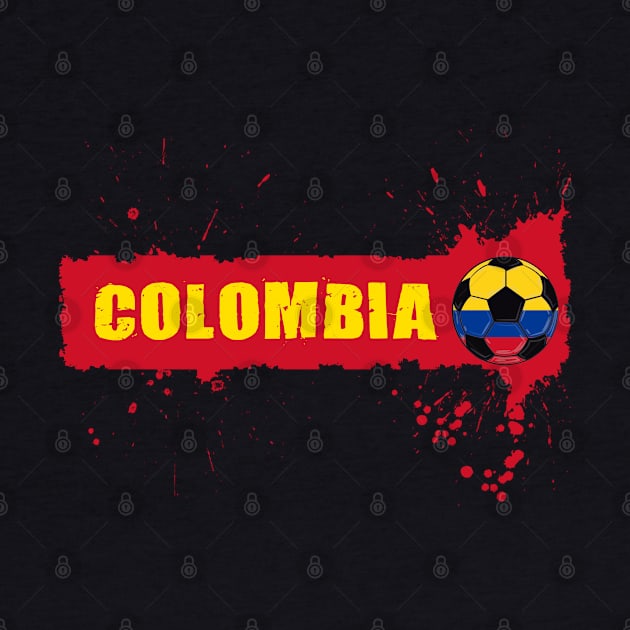 Colombia Soccer Colombia Futbol Football Colombian soccer Flag Jersey by JayD World